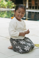 MINI WAFFLE SWEATER (Ecru)