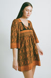 Almost Always Batik Dress (Burnt Orange)