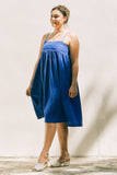 Catalina Midi Dress (Azure)