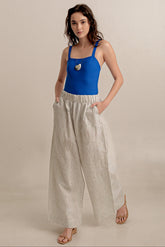 Long Weekend Pants (Pinstripe)