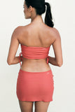 SABINA SKIRT BOTTOM (Pecan)