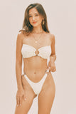 Olga Bandeau Top (Ivory)