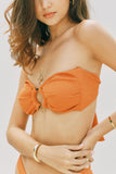 Olga Bandeau Top (Spice)