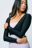 Frankie Tie Top (Black)