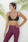 Aliyah Surf Leggings (Burgundy)