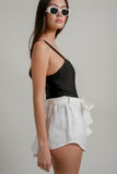 Puglia Fold Shorts (Ivory)
