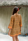 Almost Always Batik Dress (Burnt Orange)