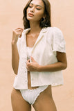 Ganna Blouson (Ivory)