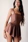 Eniko Skater Dress (Cocoa)
