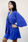 Ulani Kimono Dress (Azure)