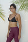 Aliyah Surf Leggings (Burgundy)