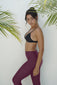 Aliyah Surf Leggings (Burgundy)