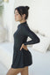 Aliyah Skater Dress (Black)