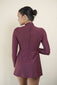 Aliyah Skater Dress (Burgundy)