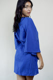Ulani Kimono Dress (Azure)