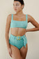 Vera High Waist Belt Bottom (Tiffany)