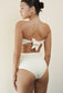 Vera High Waist Belt Bottom (Ivory)