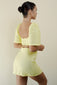 Sinai Mini Skirt (Lemon)