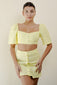 Sinai Crop Top (Lemon)