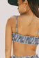 Kitana Bandeau Top (Ikat Blue)