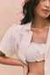 Ganna Blouson (Ivory)