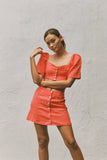 Sinai Crop Top (Poppy)