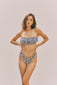 Kitana Bandeau Top (Ikat Blue)