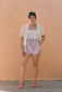 Puglia Fold Shorts (Lilac)