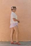 Puglia Fold Shorts (Lilac)