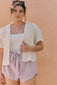 Ganna Blouson (Ivory)