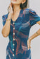 Secretary Dress (Blue Lagoon)