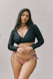 Frankie Tie Top (Black)