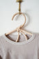 MINI WAFFLE SWEATER (Latte)