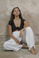 Long Weekend Pants (Pinstripe)