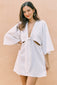 Ulani Kimono Dress (White)