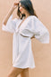 Ulani Kimono Dress (White)