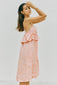 Unna Peplum Midi Dress (Ballerina)