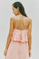Unna Peplum Midi Dress (Ballerina)