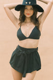Puglia Fold Shorts (Black)