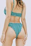 Kitana Bottom (Ikat Green)
