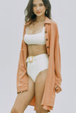Let's Get Lost Dress (Papaya)