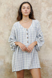 Selina Dress (Blue)