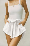 Puglia Fold Shorts (White)