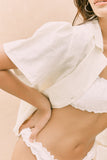 Ganna Blouson (Ivory)