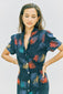 Salina Dress (Navy Floral)