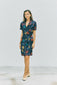 Salina Dress (Navy Floral)