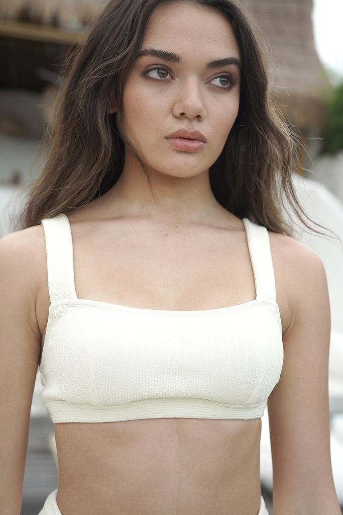 Slo Square Top (Ivory)